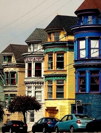 Bay Windows, San Francisco, California