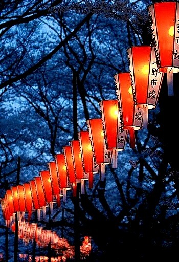 Lantern Festival, Sakura, Japan