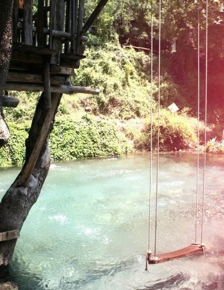 Water Swing, Dalyan, Turkey